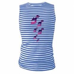 Майка-тельняшка jojo hieroglyphs - PrintSalon