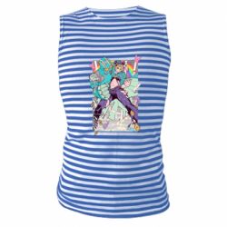 Майка-тельняшка Jojo's bizzare poster - PrintSalon