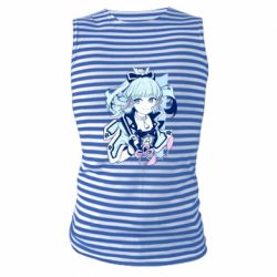Майка-тельняшка Kamisato Ayaka - PrintSalon