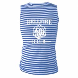 Майка-тельняшка Клуб Адского Огня - PrintSalon