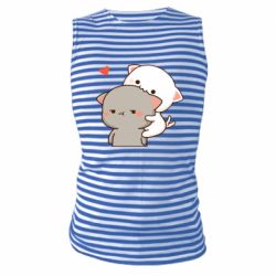 Майка-тельняшка Котики кохання - PrintSalon