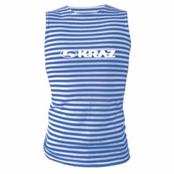 Майка-тельняшка КРаЗ логотип - PrintSalon