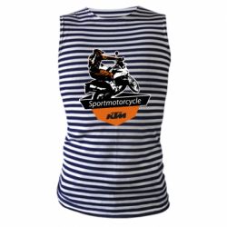 Майка-тельняшка KTM Sportmotorcycle Art - PrintSalon