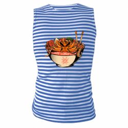 Майка-тельняшка Kurama in ramen - PrintSalon