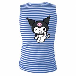 Майка-тельняшка Kuromi hello kitty - PrintSalon