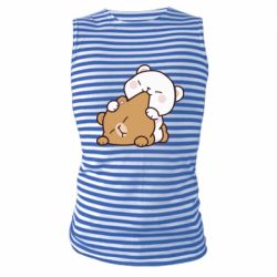 Майка-тельняшка Кусь мишки - PrintSalon