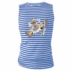 Майка-тельняшка Луффи пробуждение - PrintSalon