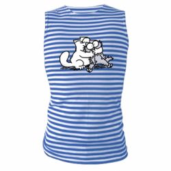 Майка-тільняшка Любов котів - PrintSalon