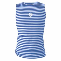 Майка-тельняшка Маленький герб України - PrintSalon