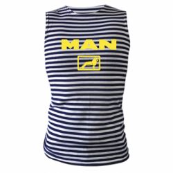 Майка-тельняшка MAN - PrintSalon
