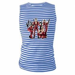 Майка-тельняшка Maneskin band - PrintSalon