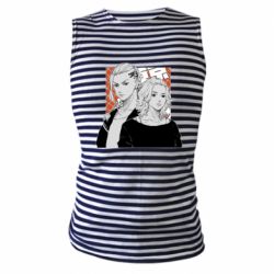 Майка-тельняшка Manjiro And Draken - PrintSalon