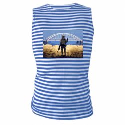 Майка-тельняшка Марка с Крымским мостом - PrintSalon