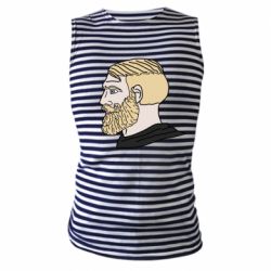 Майка-тельняшка Meme Man Nordic Gamer - PrintSalon