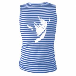 Майка-тельняшка Monkey Dee Luffy - PrintSalon