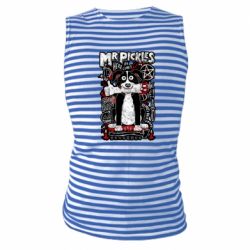 Майка-тельняшка Mr pickles the dog - PrintSalon
