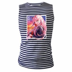 Майка-тельняшка Ноль Два - PrintSalon