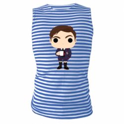 Майка-тельняшка Номер Пять Чиби - PrintSalon