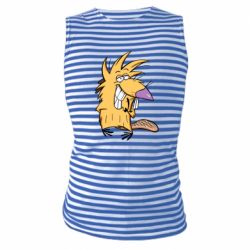 Майка-тельняшка Norbert from Angry Beavers - PrintSalon