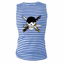 Майка-тельняшка One Piece Zoro logo - PrintSalon
