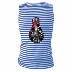 Майка-тельняшка ОСД Арт Лампочка - PrintSalon