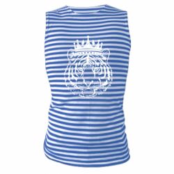 Майка-тельняшка Папа-Тигр