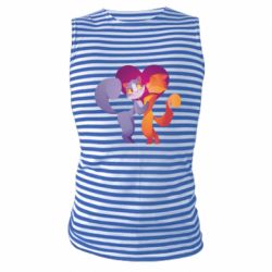 Майка-тільняшка Парочка. Котики - PrintSalon