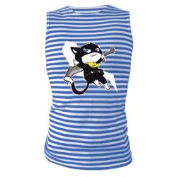 Майка-тельняшка Persona 5 Morgana - PrintSalon