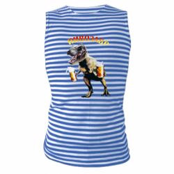 Майка-тельняшка Пивозавр