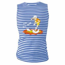 Майка-тельняшка Пол это лава - PrintSalon