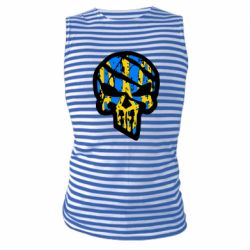 Майка-тільняшка Punisher Coat of arms of Ukraine - PrintSalon