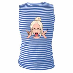 Майка-тельняшка Punk Girl - PrintSalon