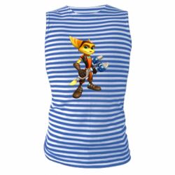 Майка-тільняшка Ratchet & Clank game - PrintSalon