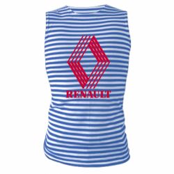 Майка-тельняшка Renault 1972 Logo - PrintSalon