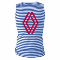 Майка-тельняшка Renault New Logo - PrintSalon