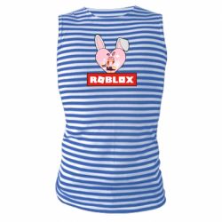 Майка-тельняшка Roblox Bunny Girl Skin - PrintSalon