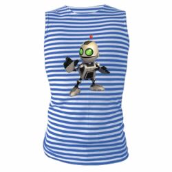 Майка-тільняшка Robot Clank - PrintSalon