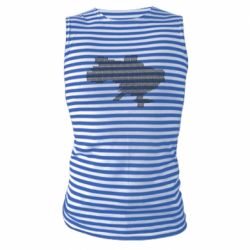 Майка-тельняшка Русні п*зда - мапа України