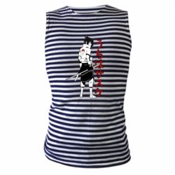 Майка-тельняшка Sasuke Art - PrintSalon
