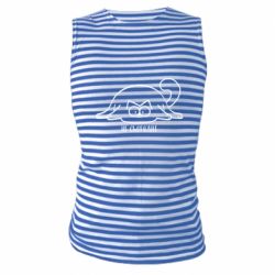 Майка-тельняшка Саймон - не сьогодні - PrintSalon