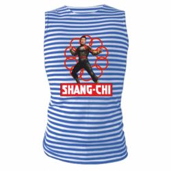 Майка-тельняшка Шан Чи и кольца - PrintSalon