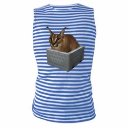 Майка-тельняшка Шлепа в тазике - PrintSalon