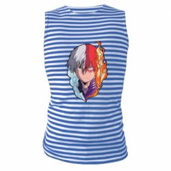 Майка-тільняшка Шото Тодорокі  арт - PrintSalon