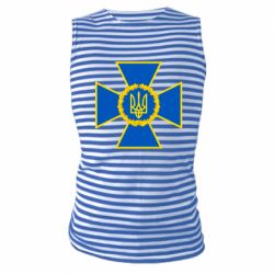 Майка-тельняшка Символ СБУ - PrintSalon