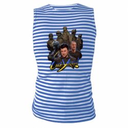 Майка-тельняшка Слава Украине! Слава ЗСУ! - PrintSalon