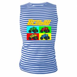 Майка-тельняшка Спыш и Чудо Машинки - PrintSalon