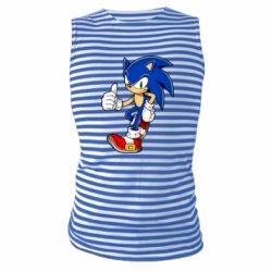 Майка-тільняшка Sonic art - PrintSalon