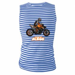 Майка-тельняшка Sport Bike Art - PrintSalon