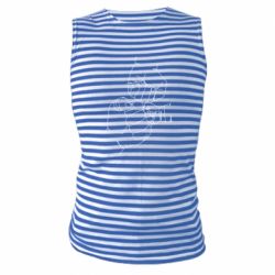 Майка-тельняшка Strong family - PrintSalon