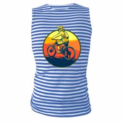 Майка-тельняшка Сyclist - PrintSalon
